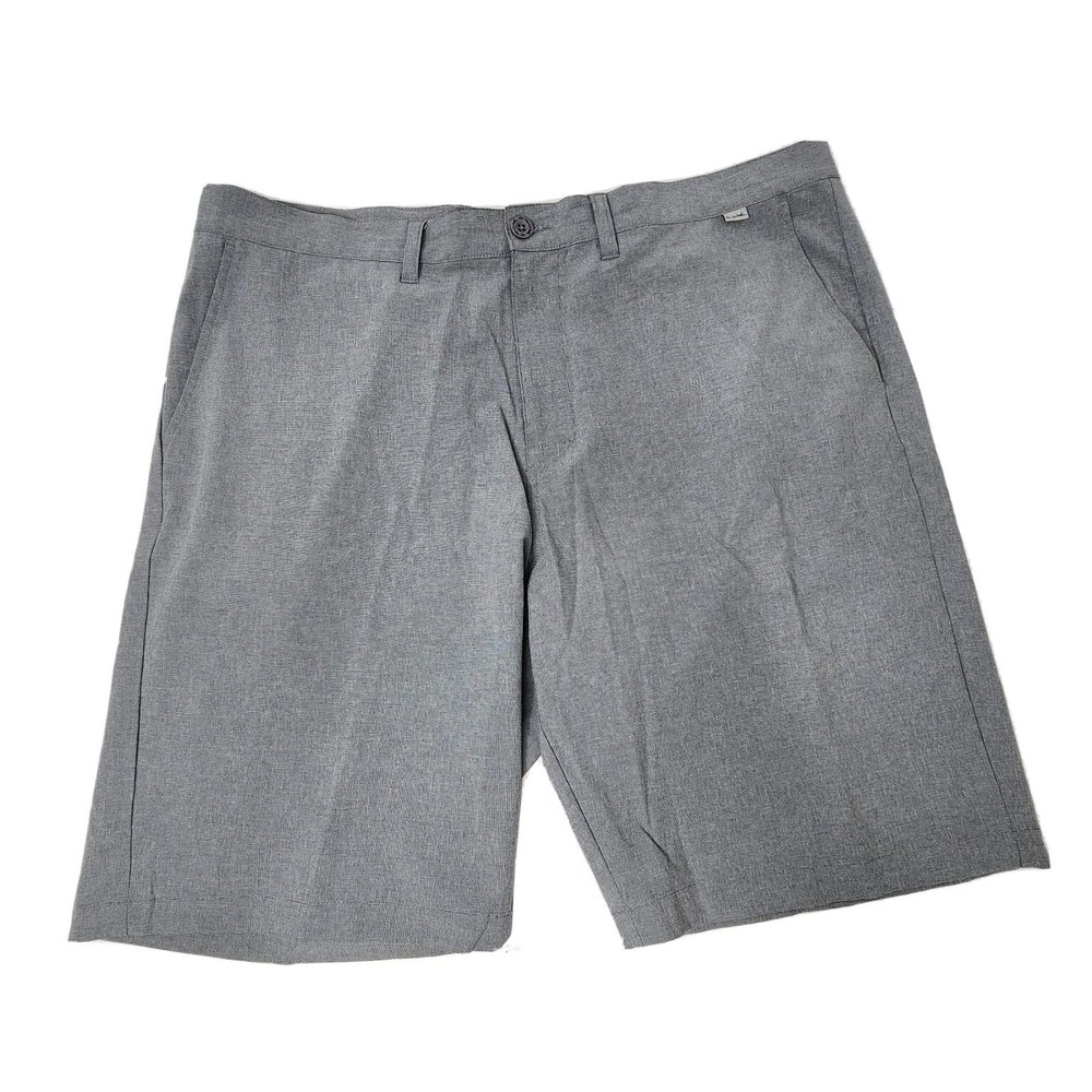 Travis Mathew Mens 40 Athletic Golf Shorts Heathered Gray Stretch Walking